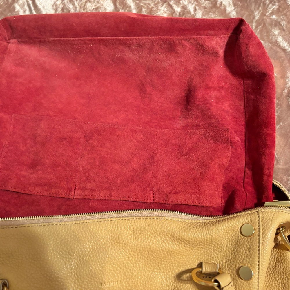 Hammitt Tan Tote with Gold Details - Picture 3 of 7
